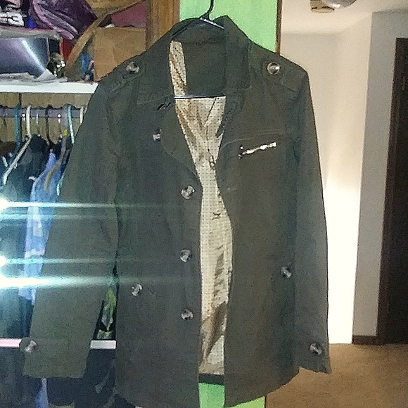 Burband Unisex Casual Notch Lapel Windbreaker Worn By The Jared himself.... - Picture 3 of 4